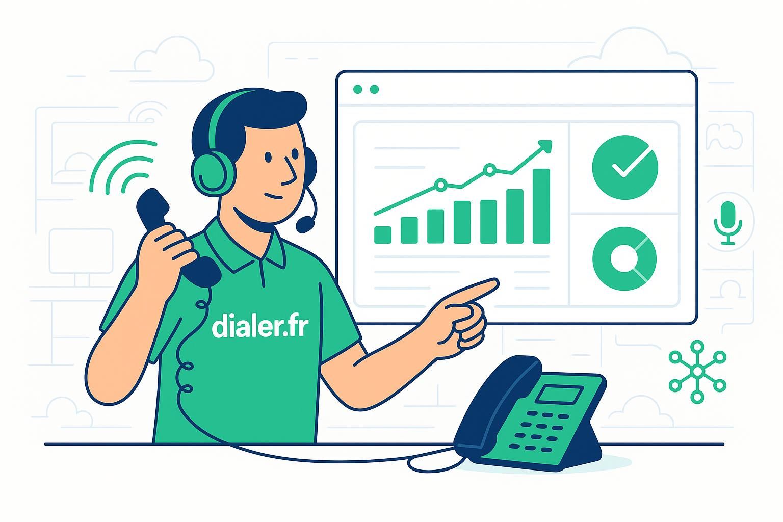 Optimiser l’ergonomie du poste en prospection téléphonique pour améliorer la performance