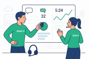 Optimiser les performances de votre call center grâce au wallboard en temps réel