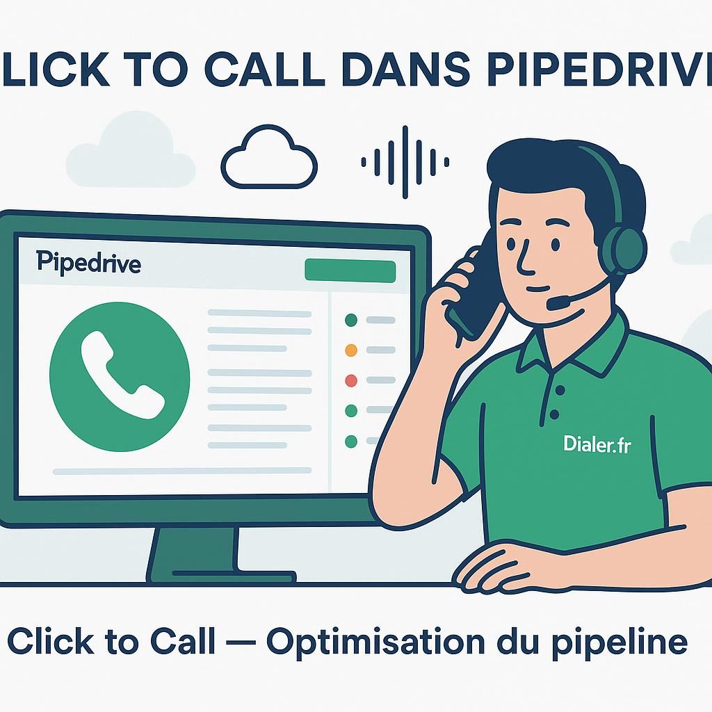 améliorez l'efficacité de votre pipeline de ventes en intégrant la fonctionnalité click to call dans pipedrive. gagnez du temps et boostez vos conversions facilement.
