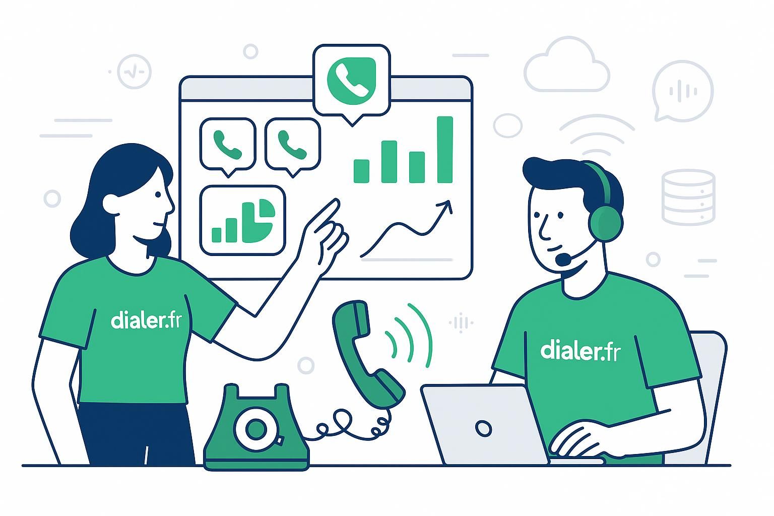 Optimisez votre pipeline avec click to call dans pipedrive