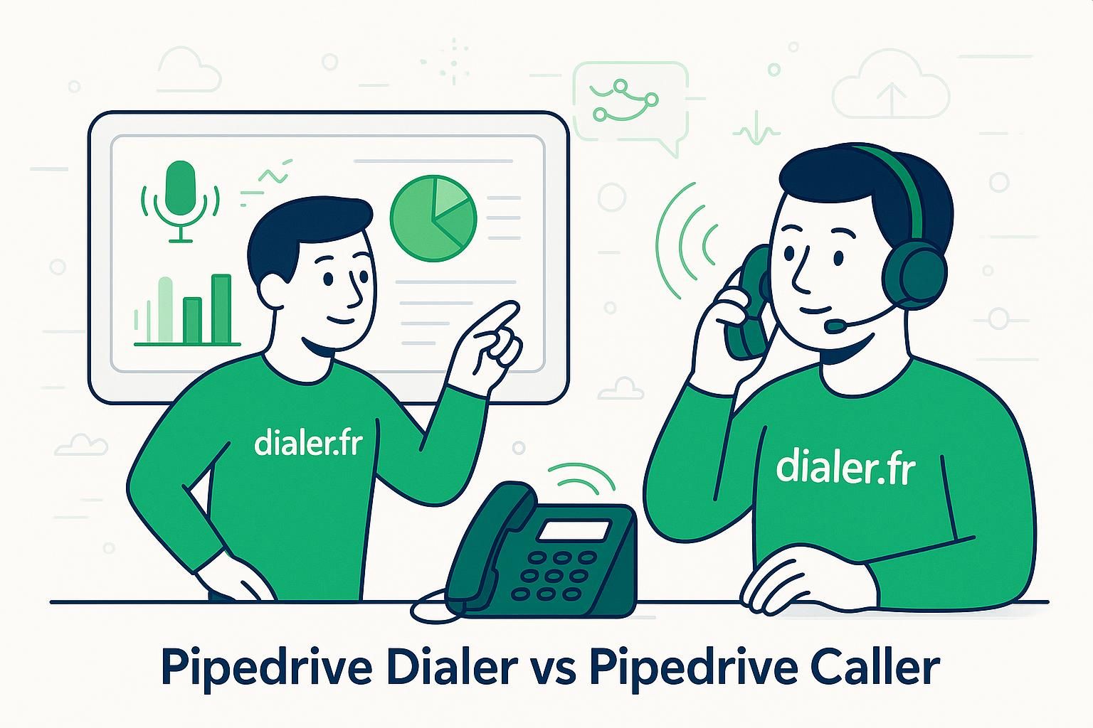 Pipedrive dialer vs pipedrive caller : quelle option choisir pour optimiser vos appels commerciaux ?