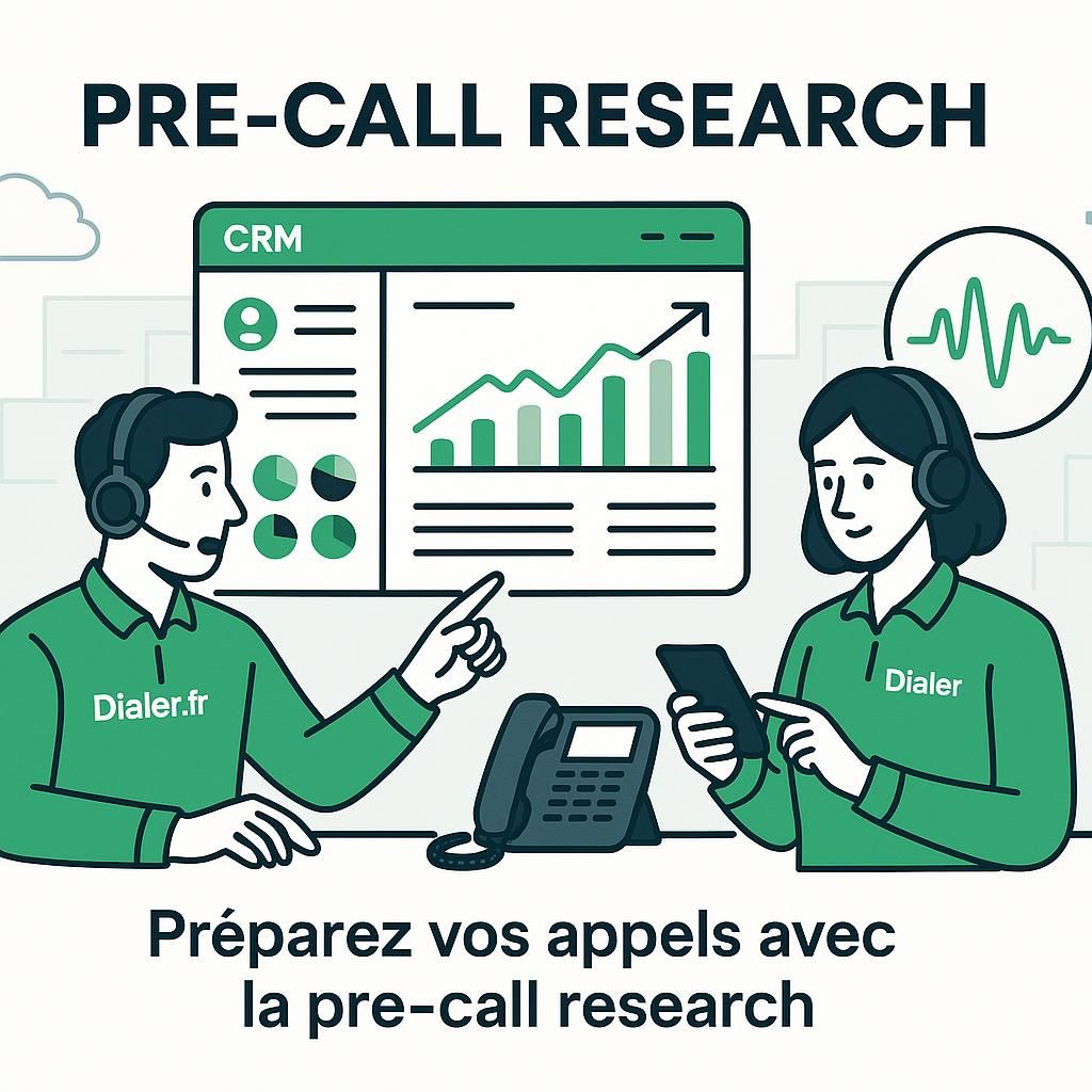 découvrez comment préparer un appel efficace en seulement 2 minutes grâce à la pre-call research pour maximiser vos chances de succès.