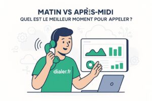 Prospection matin vs après-midi : quel est le meilleur moment pour appeler ?