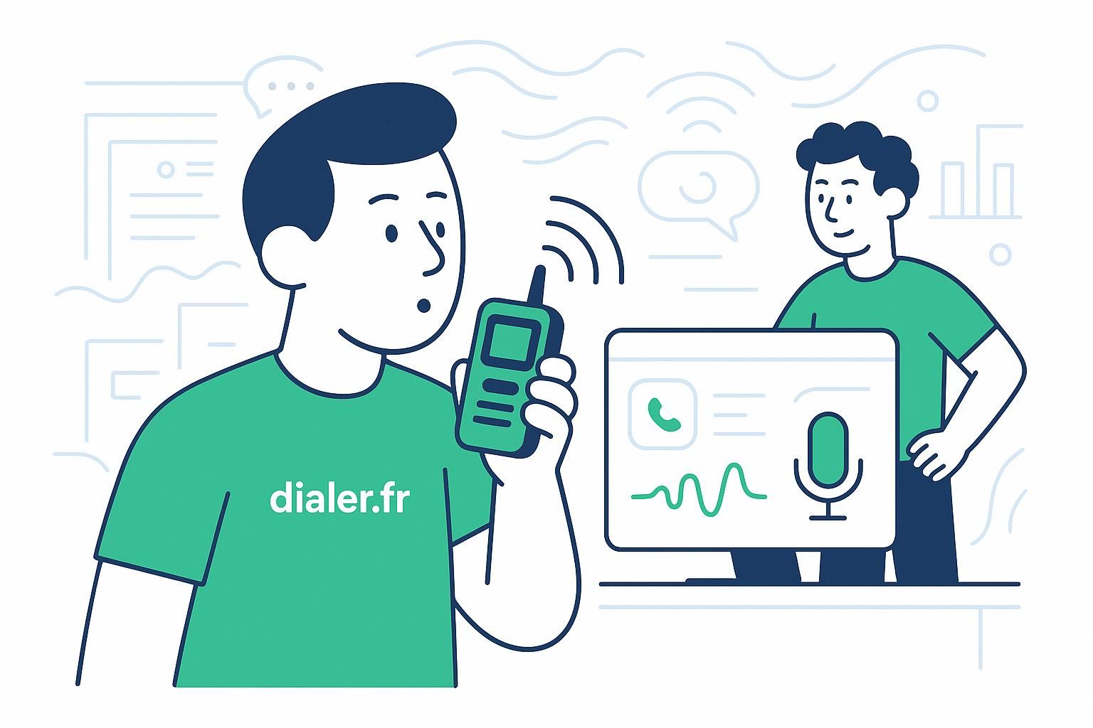 Push to talk en entreprise : optimiser la communication avec un walkie talkie digital pour les équipes
