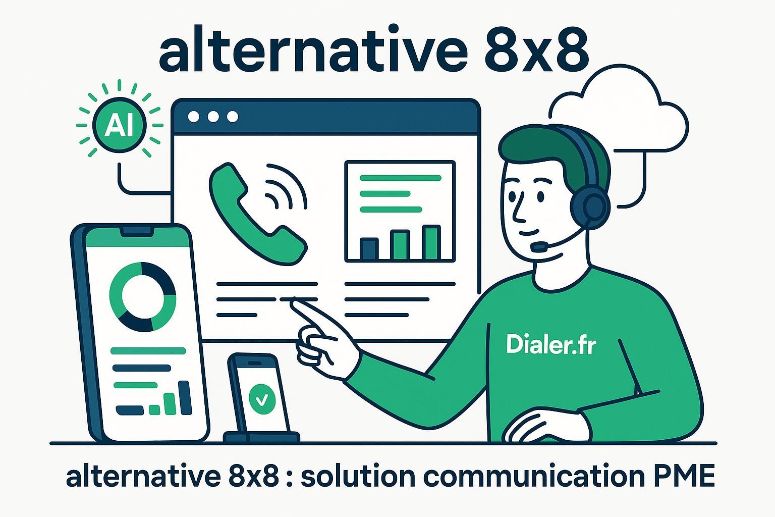 découvrez les meilleures alternatives à 8x8 pour les pme en 2026 et trouvez la solution de communication adaptée à vos besoins.
