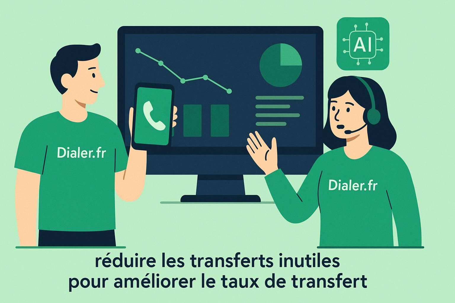découvrez comment réduire les transferts inutiles d'agents pour optimiser efficacement votre taux de transfert et améliorer la performance de votre équipe.