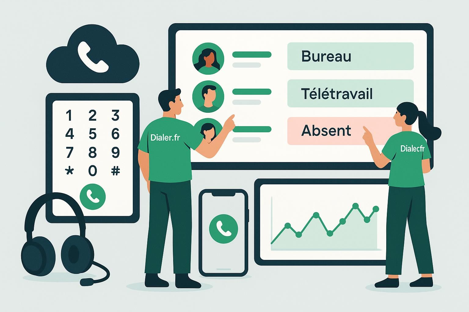 découvrez comment le presence management vous permet de connaître en temps réel la disponibilité de chaque membre de votre équipe pour optimiser la collaboration et la productivité.