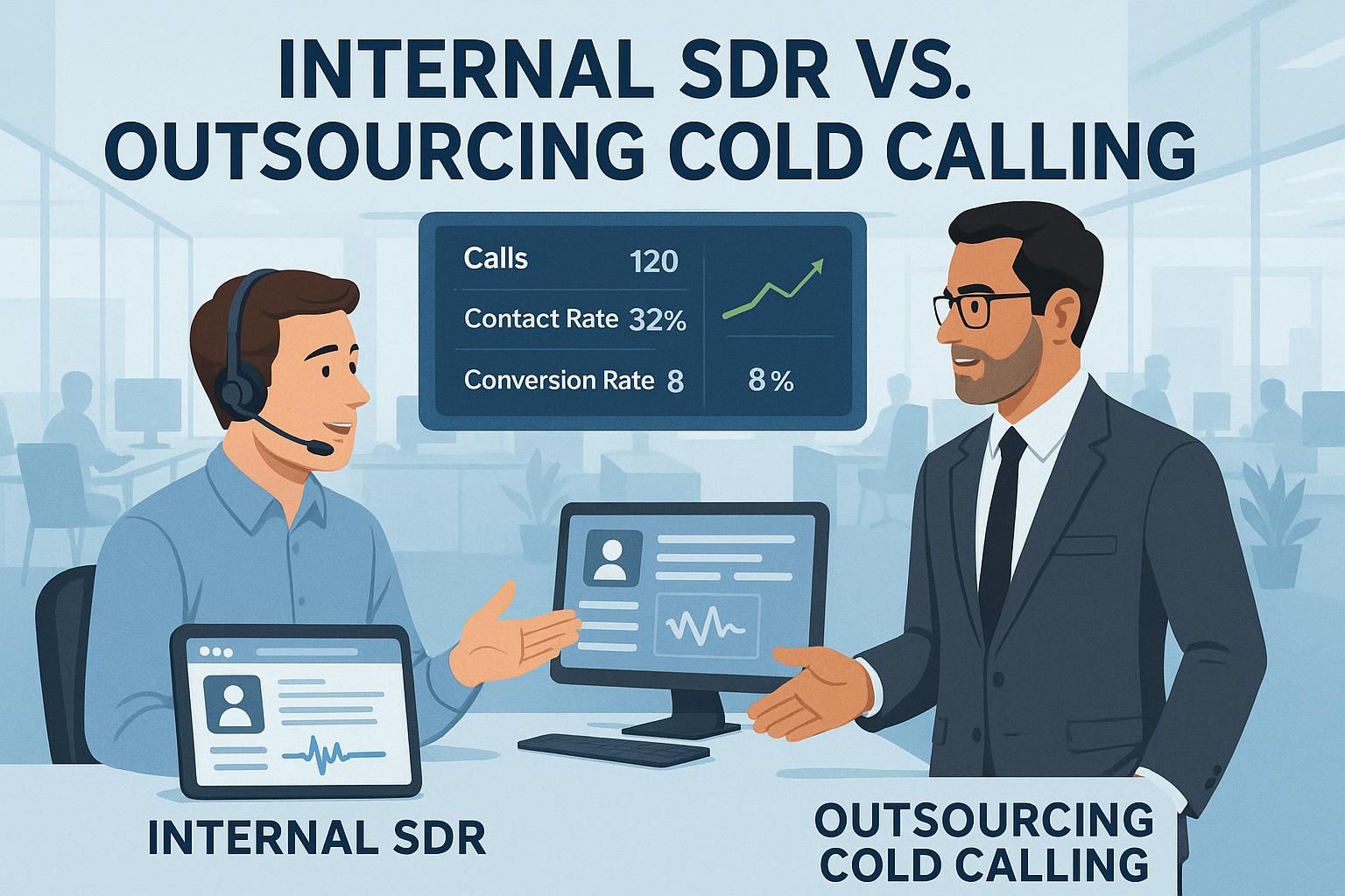 découvrez les avantages et inconvénients du sdr interne vs l'externalisation de la prospection téléphonique pour choisir la solution la mieux adaptée à votre entreprise.
