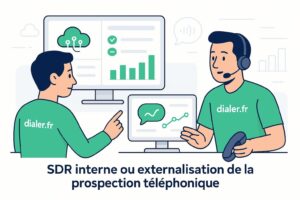 Sdr interne ou externalisation de la prospection téléphonique : quel choix pour votre entreprise