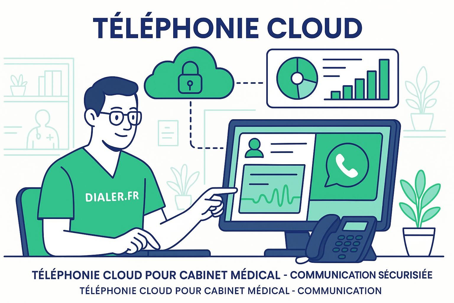 découvrez comment la téléphonie cloud peut transformer la communication dans les cabinets médicaux, améliorant ainsi la qualité des soins et l'efficacité grâce à des solutions technologiques modernes.