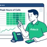 Visualiser les heures de pointe des appels téléphoniques avec une heatmap efficace