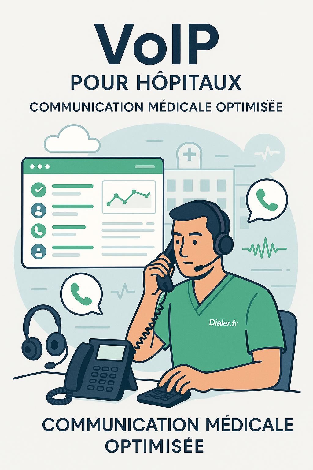 découvrez comment la voip révolutionne la communication dans les hôpitaux, améliorant l'efficacité et la coordination en clinique et en milieu de santé.