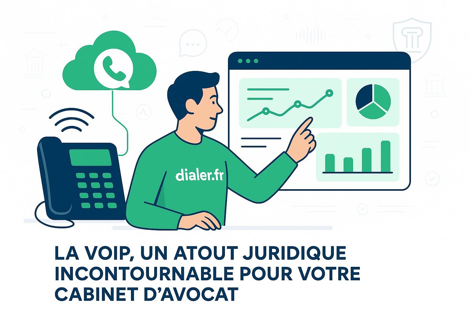 Voip pour cabinet d&rsquo;avocat : un atout juridique incontournable