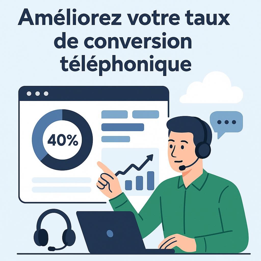 découvrez des stratégies efficaces pour améliorer votre taux de conversion téléphonique et booster vos ventes en optimisant chaque appel client.