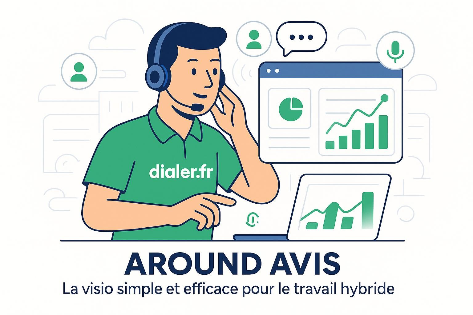 Around avis : l&rsquo;outil léger de visio idéal pour le travail hybride