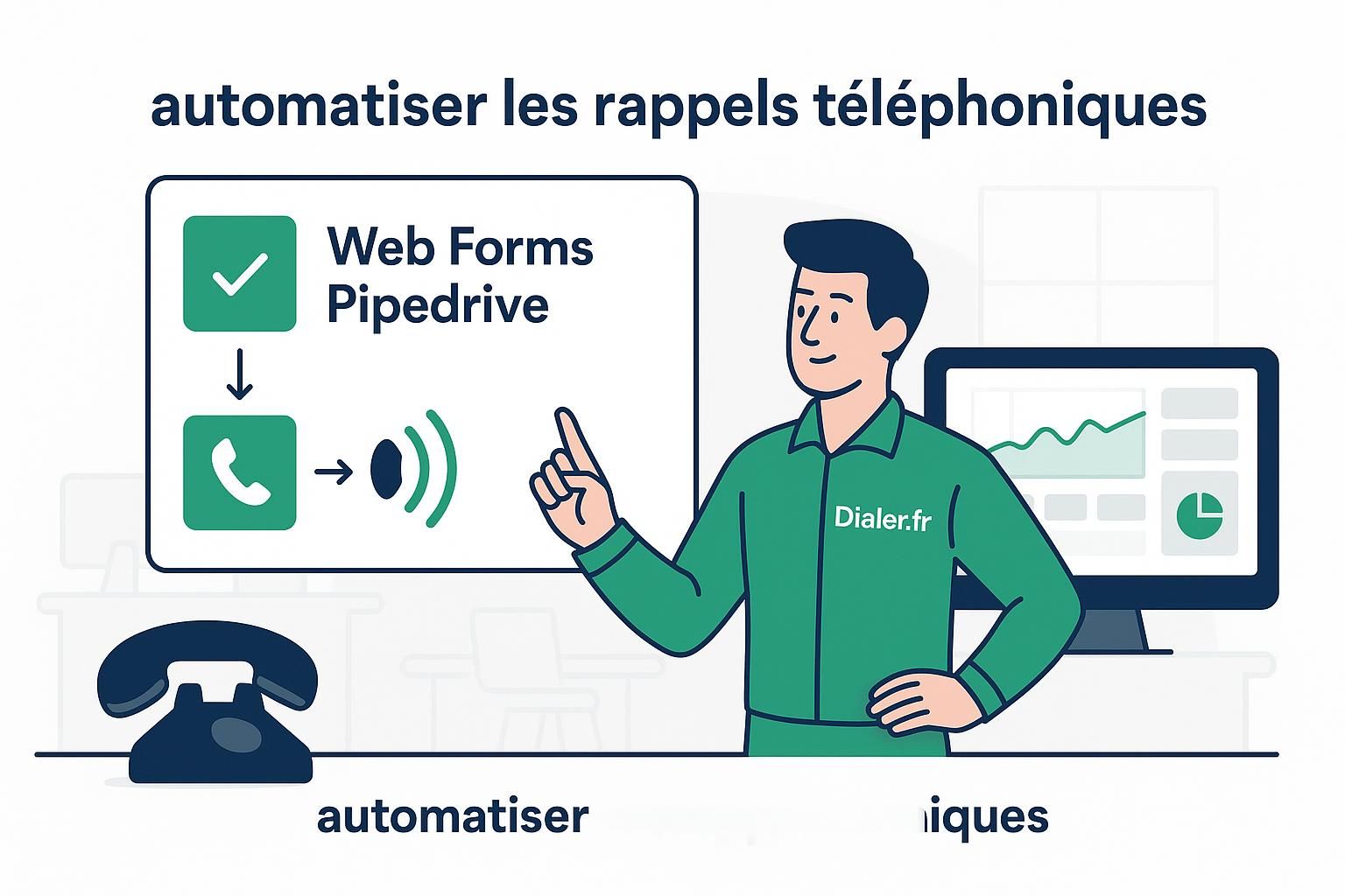 découvrez comment automatiser efficacement les rappels téléphoniques grâce aux web forms pipedrive pour optimiser votre gestion commerciale et gagner du temps.