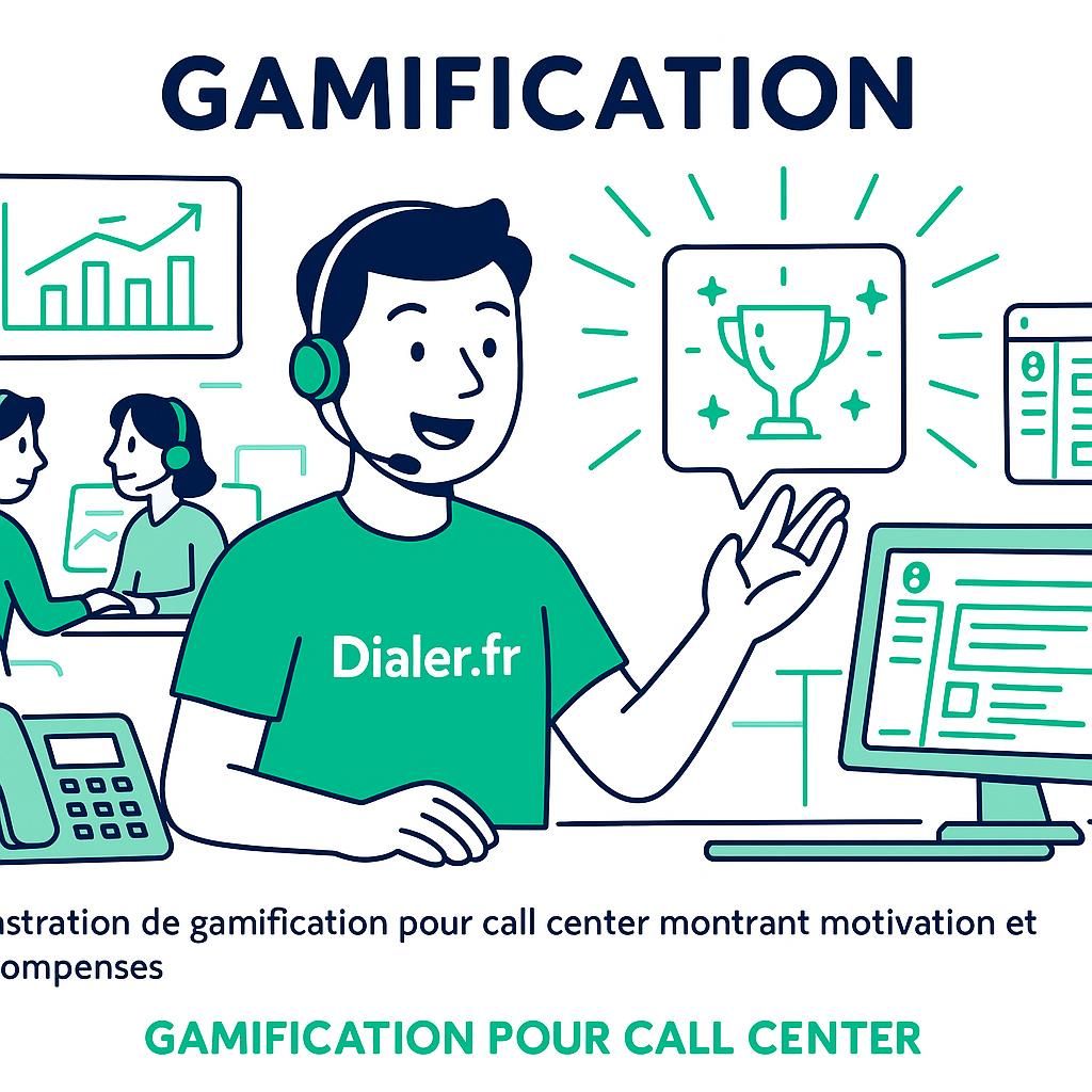 découvrez comment la gamification stimule la motivation et l'engagement des équipes en call center, améliorant ainsi performance et satisfaction au travail.