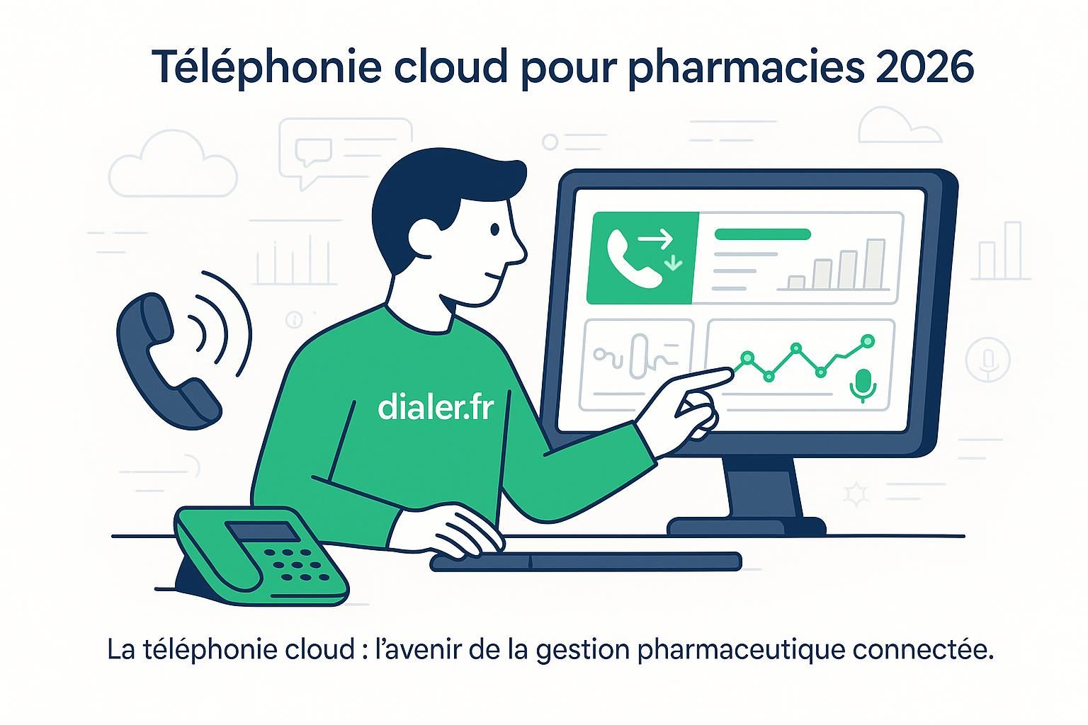 Comment la téléphonie cloud révolutionne la gestion des pharmacies en 2026