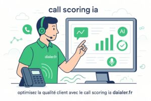 Comment le call scoring IA évalue automatiquement la qualité de chaque appel