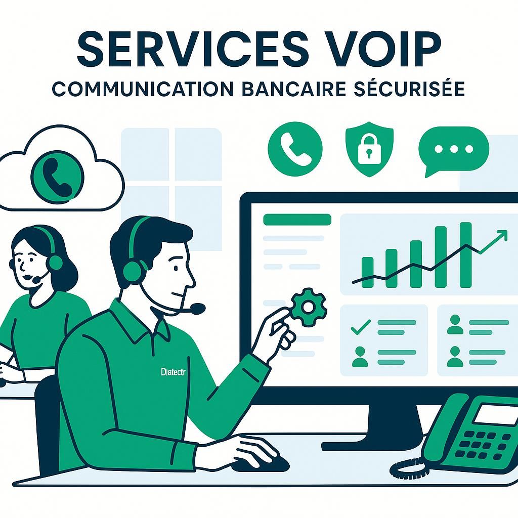 découvrez comment les services voip transforment la communication dans le secteur bancaire et financier, en améliorant la sécurité, la collaboration et l'efficacité opérationnelle.