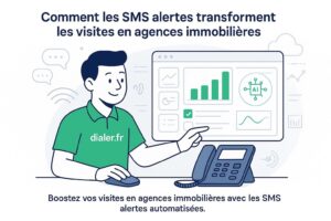 Comment les sms alertes transforment les visites en agences immobilières