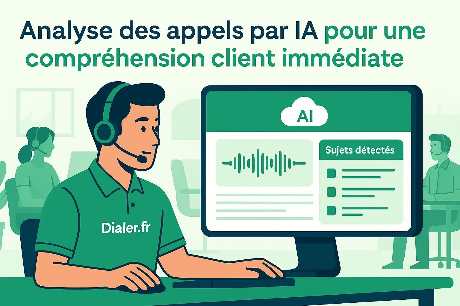 découvrez comment l'intelligence artificielle analyse et détecte les sujets dans les appels téléphoniques pour améliorer la compréhension et optimiser les échanges.