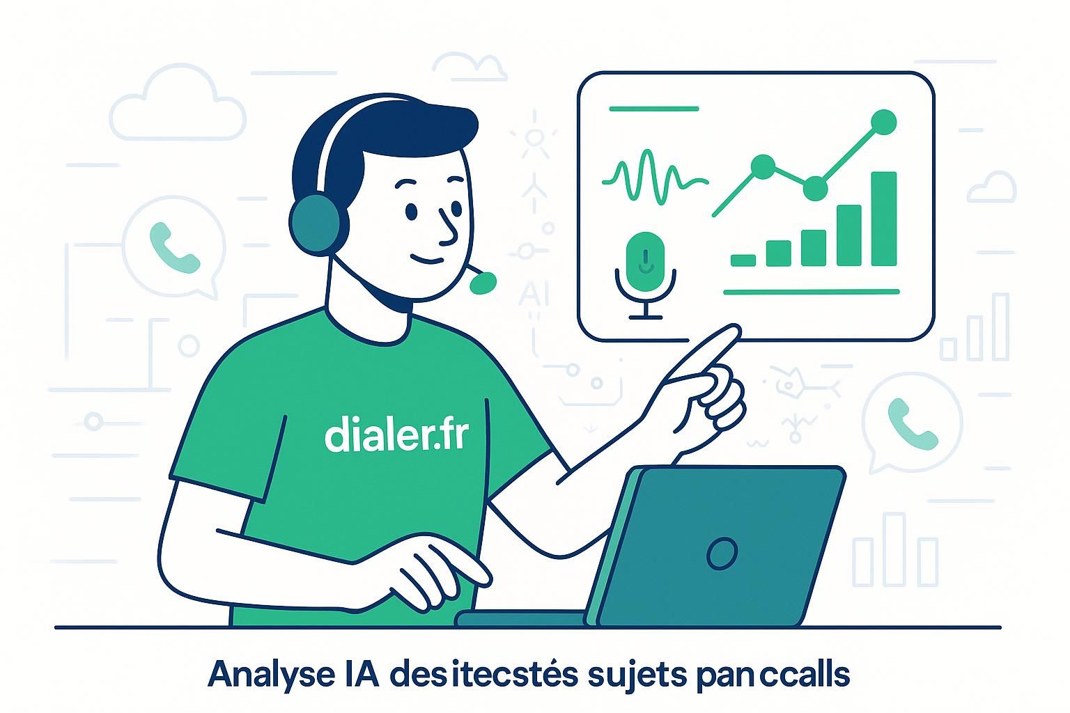 Comment l&rsquo;ia analyse et détecte les sujets dans les appels pour une meilleure compréhension