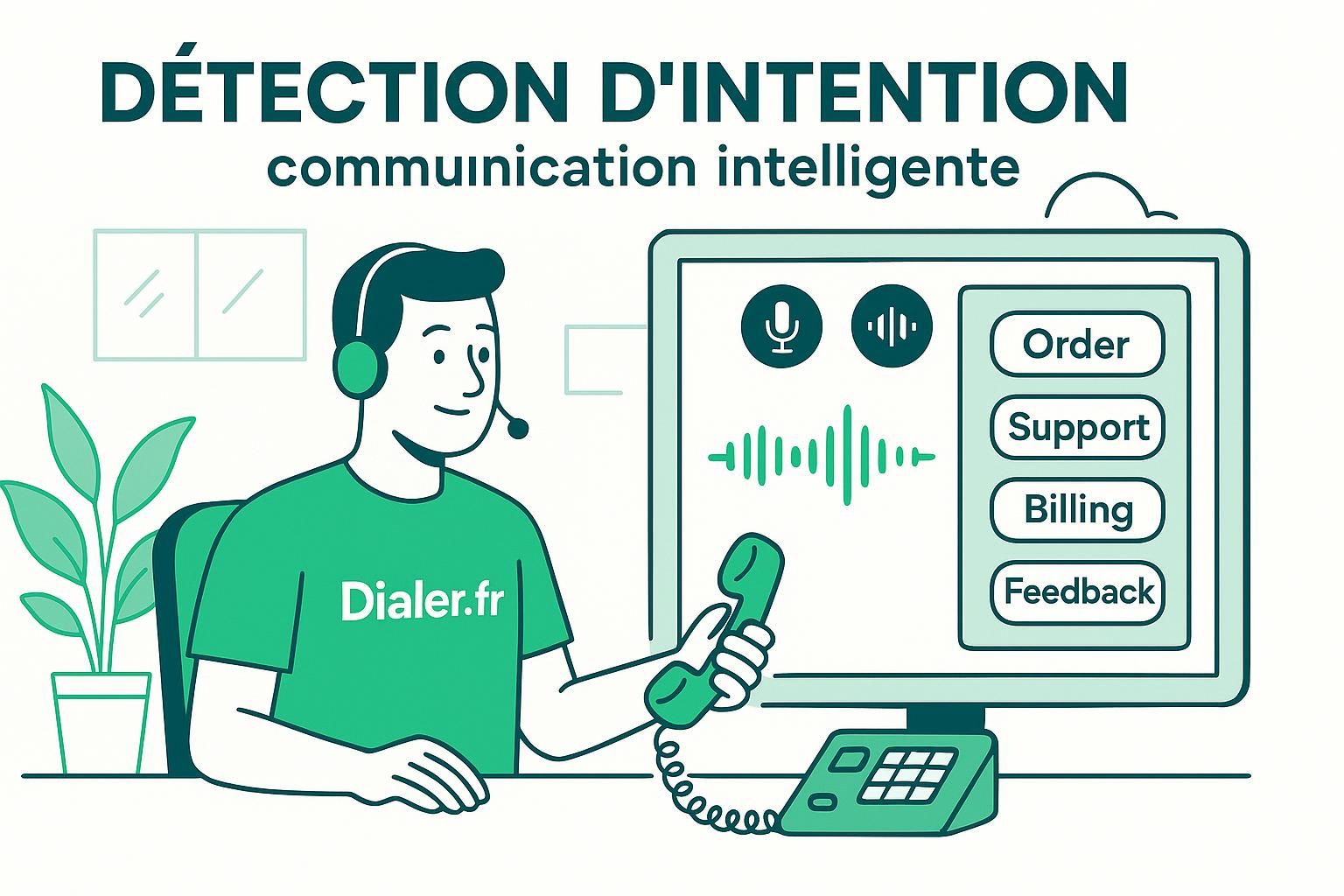 découvrez comment la détection d'intention grâce à l'ia transforme la compréhension des besoins clients en téléphonie, améliorant ainsi l'expérience client et l'efficacité des services.