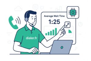 Comment mesurer et réduire efficacement le temps d&rsquo;attente moyen lors des appels