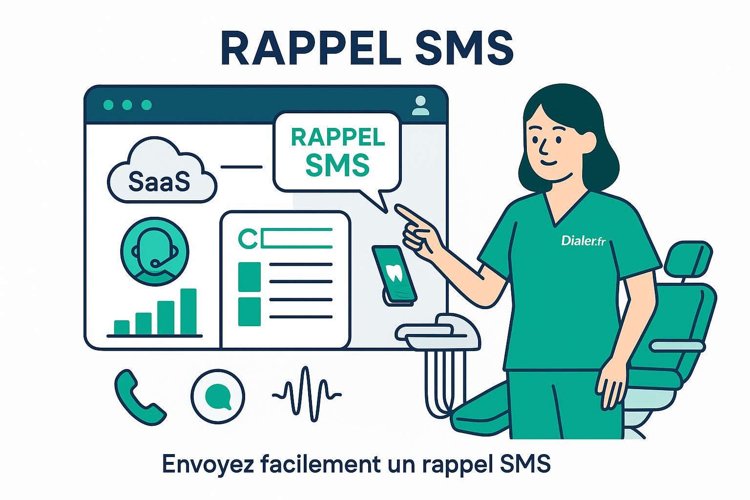 découvrez comment l'envoi de sms peut réduire les rendez-vous manqués chez les dentistes de 50 %, améliorant ainsi la gestion des consultations et la satisfaction des patients.
