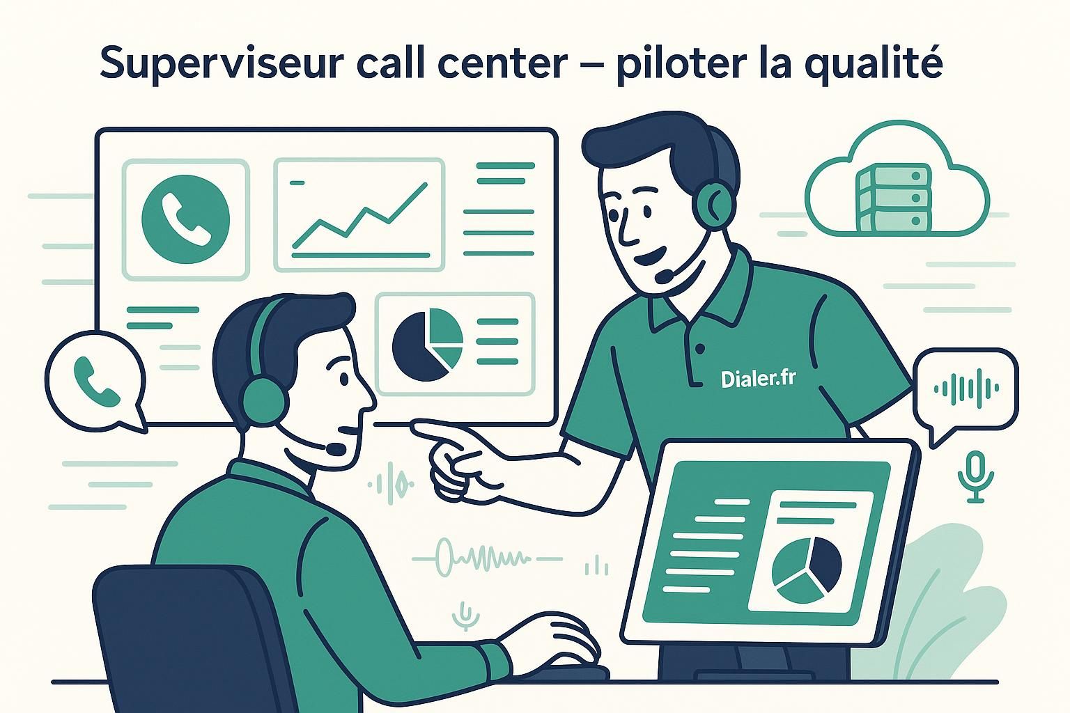 découvrez la fiche de poste complète du superviseur call center : missions clés, compétences requises et responsabilités essentielles pour gérer efficacement une équipe et assurer la qualité du service client.