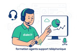 Formation agents support téléphonique : programme complet sur 3 semaines pour exceller