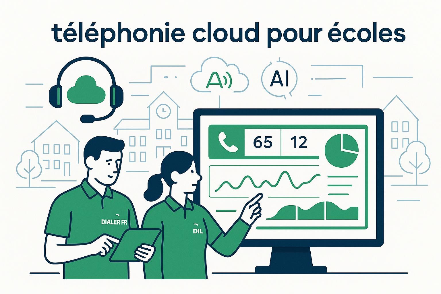 découvrez les avantages de la téléphonie cloud pour les écoles et établissements éducatifs : communication simplifiée, flexibilité accrue et réduction des coûts.