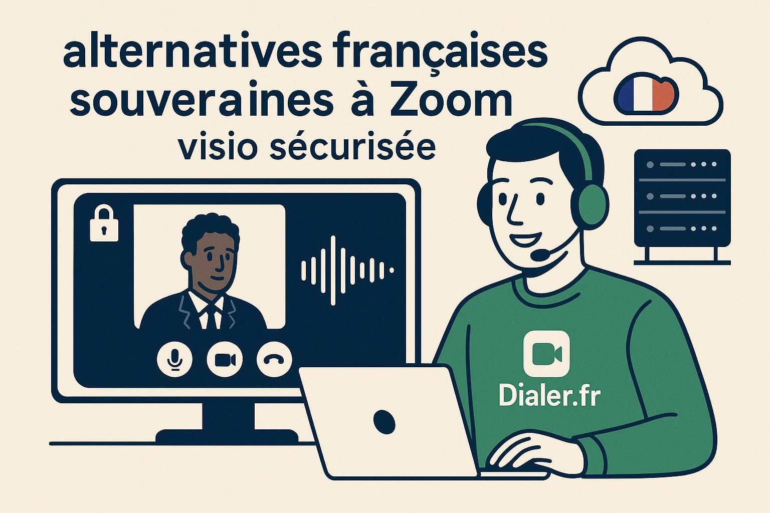 découvrez les meilleures alternatives françaises souveraines à zoom pour vos visioconférences, garantissant confidentialité et sécurité des données.