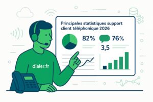 Les principales statistiques du support client téléphonique en 2026