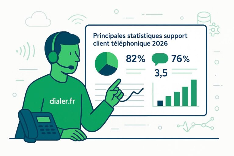 Les principales statistiques du support client téléphonique en 2026