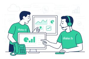 Modèle hebdomadaire de reporting pour optimiser la prospection téléphonique