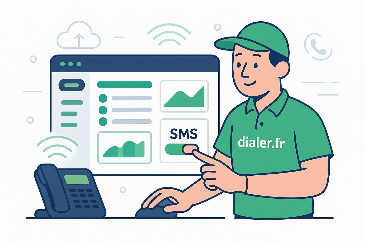 Optimiser les rendez-vous et interventions des artisans et professions libérales grâce aux sms