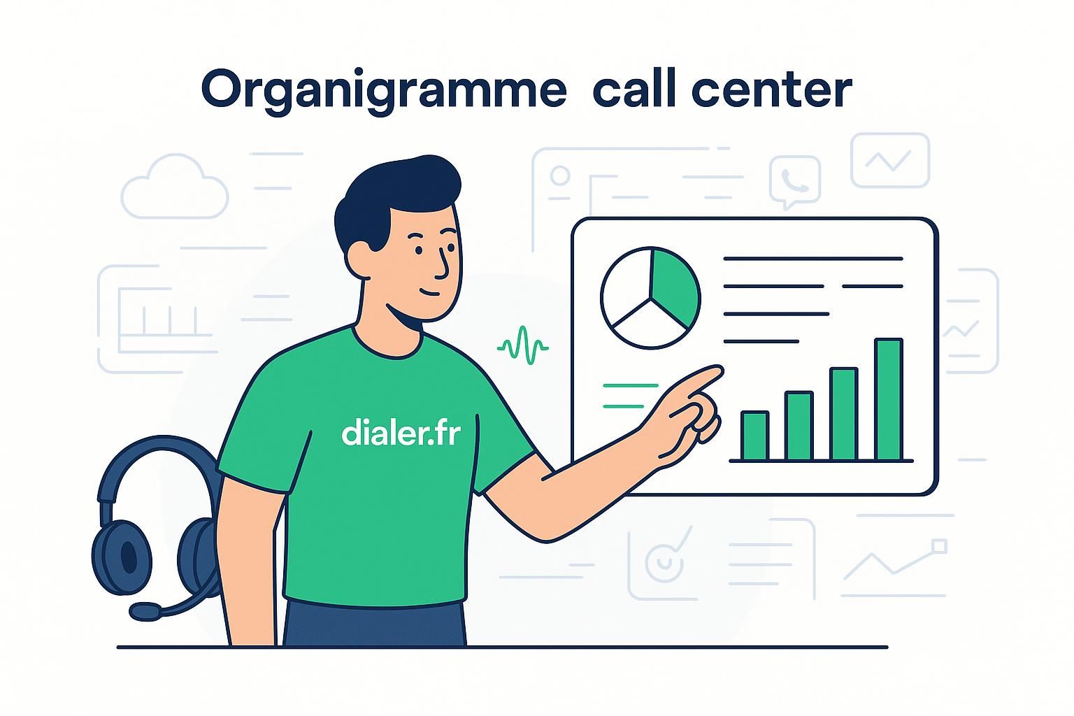 Organigramme call center : comment structurer efficacement les équipes