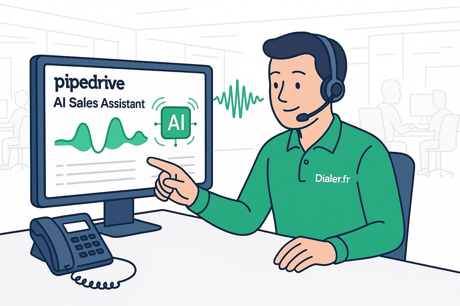 découvrez comment pipedrive ai sales assistant optimise vos ventes en exploitant les données d'appels pour améliorer votre performance commerciale et booster votre productivité.