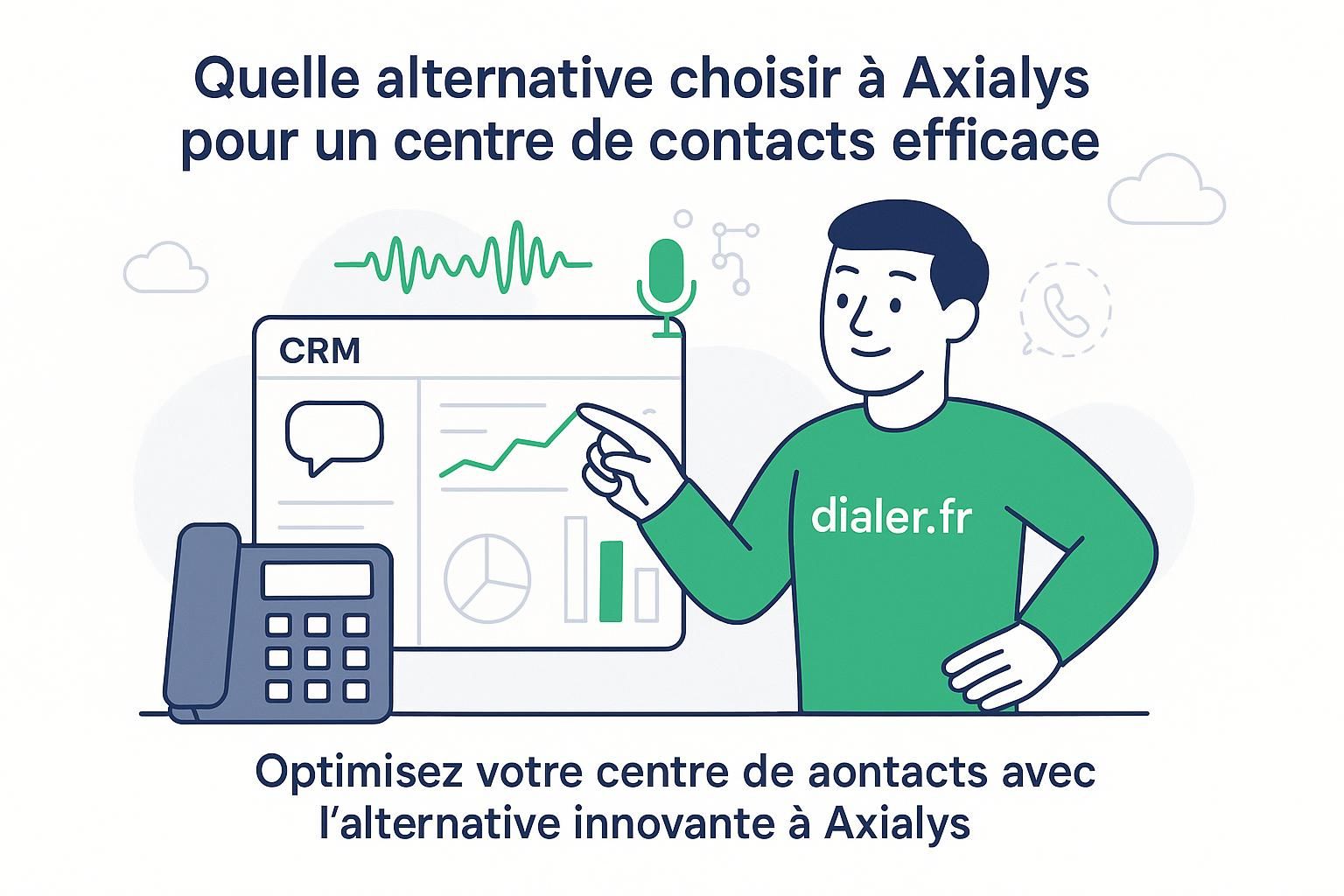 Quelle alternative choisir à axialys pour un centre de contacts efficace