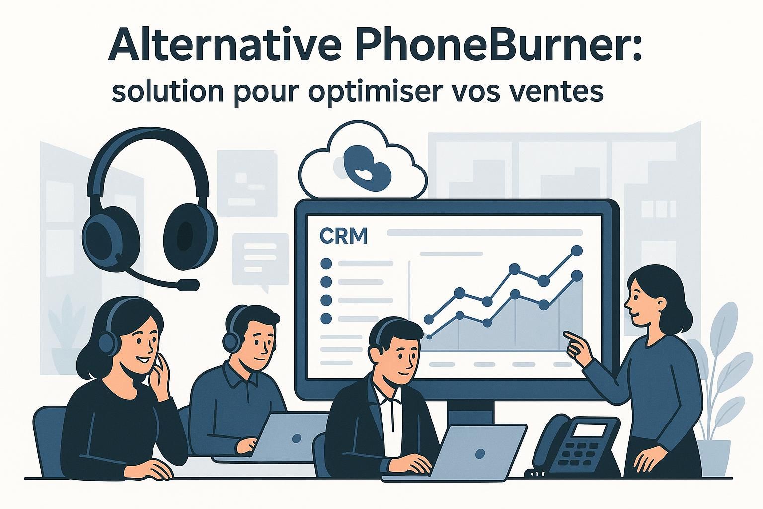 découvrez les meilleures alternatives à phoneburner pour optimiser vos ventes et améliorer votre gestion commerciale efficacement.