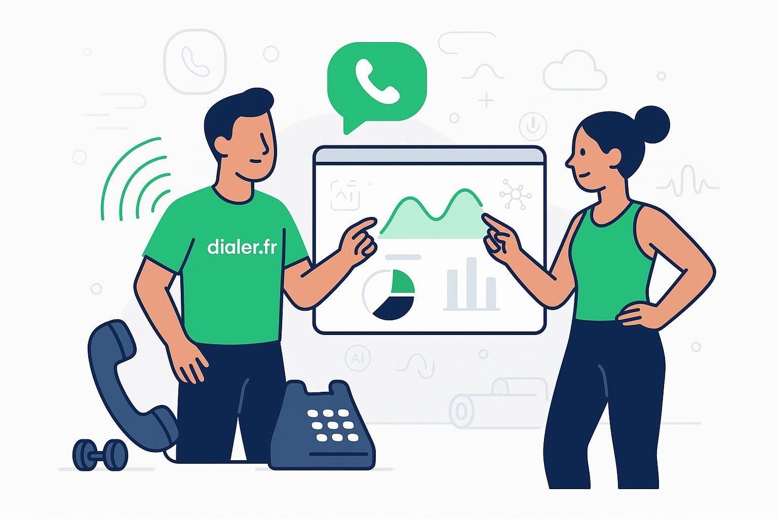 Quels sont les avantages de la téléphonie cloud pour votre salle de sport et fitness