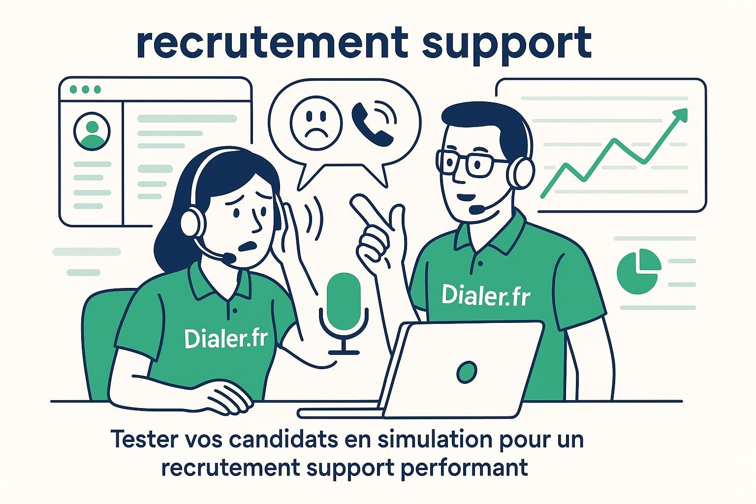 découvrez comment évaluer efficacement la gestion d'appels clients difficiles lors de simulations dans le cadre du recrutement support pour optimiser la performance de vos équipes.
