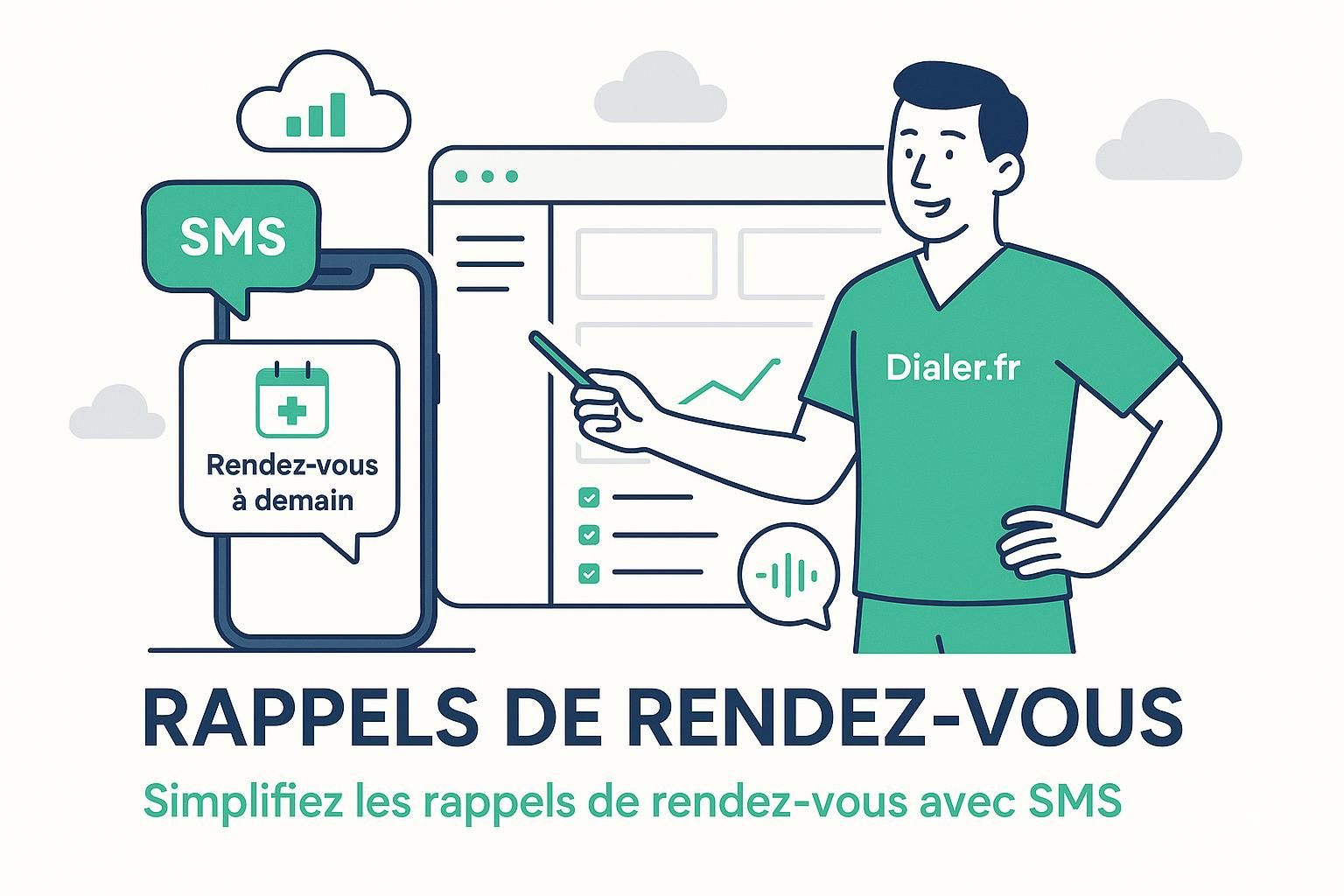 découvrez comment les sms de rappels de rendez-vous améliorent la gestion des patients dans les cabinets médicaux, en réduisant les absences et en optimisant l'organisation.