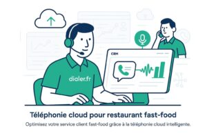 Téléphonie cloud pour restaurant fast-food : optimiser la gestion des commandes et du service client