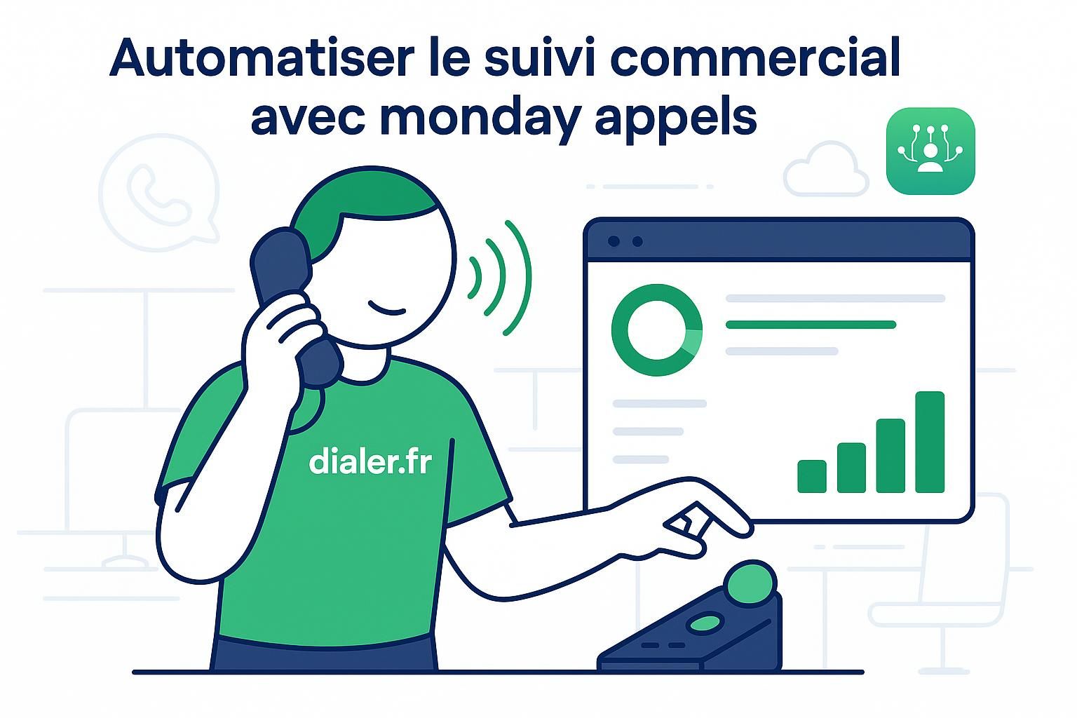 Automatiser le suivi commercial avec monday appels pour booster votre efficacité