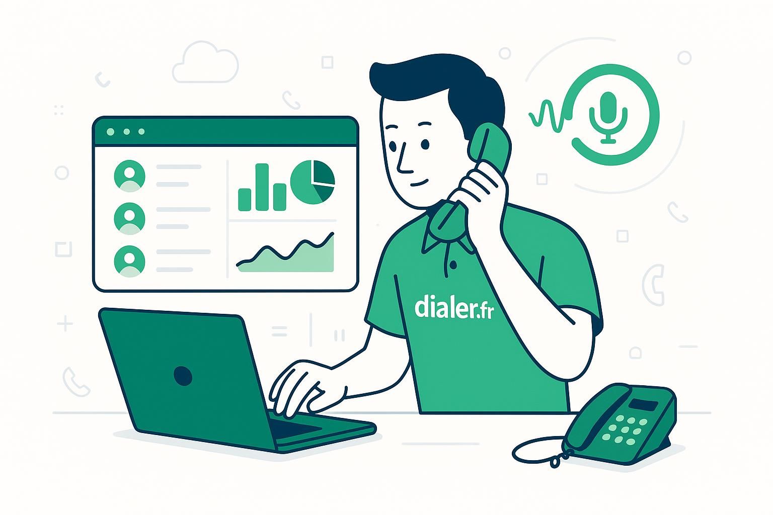 Comment power dialing utilise l ia pour choisir qui appeler en priorité