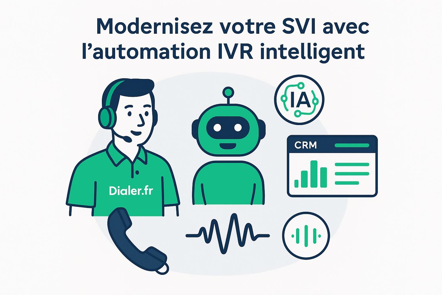 découvrez comment transformer votre serveur vocal interactif (svi) grâce à une automation ivr intelligente propulsée par l'ia pour améliorer l'efficacité, personnaliser l'expérience client et optimiser la gestion des appels.