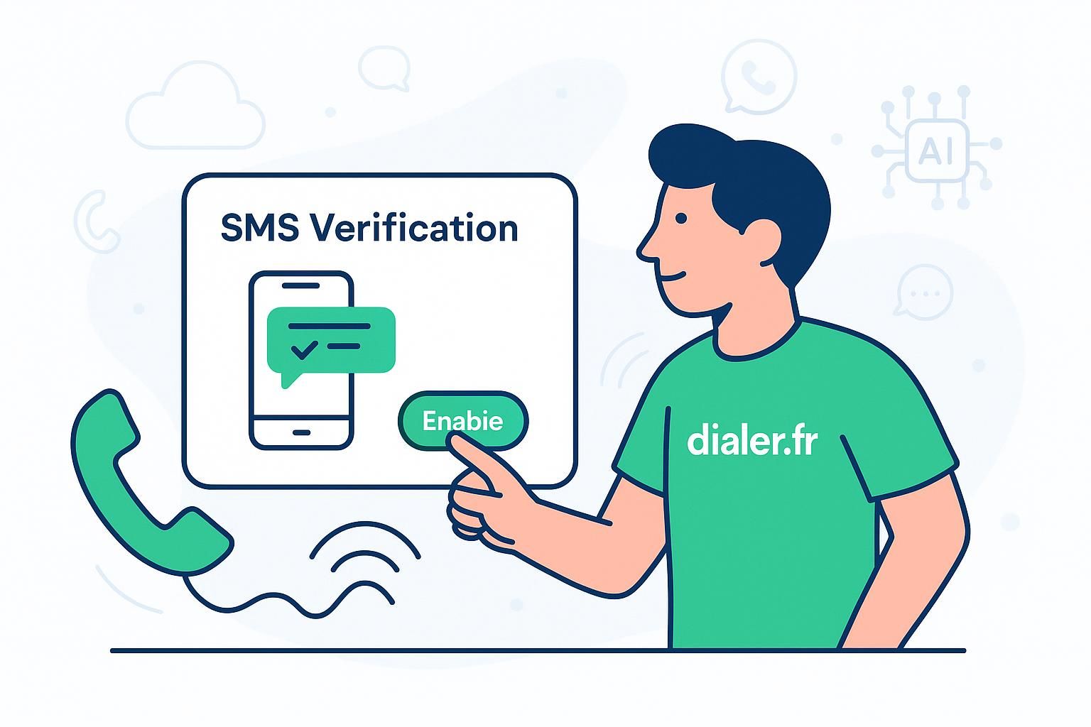 Comment valider un numéro avec une vérification par sms lors des inscriptions